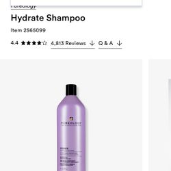 Pureology Hydrate Shampoo