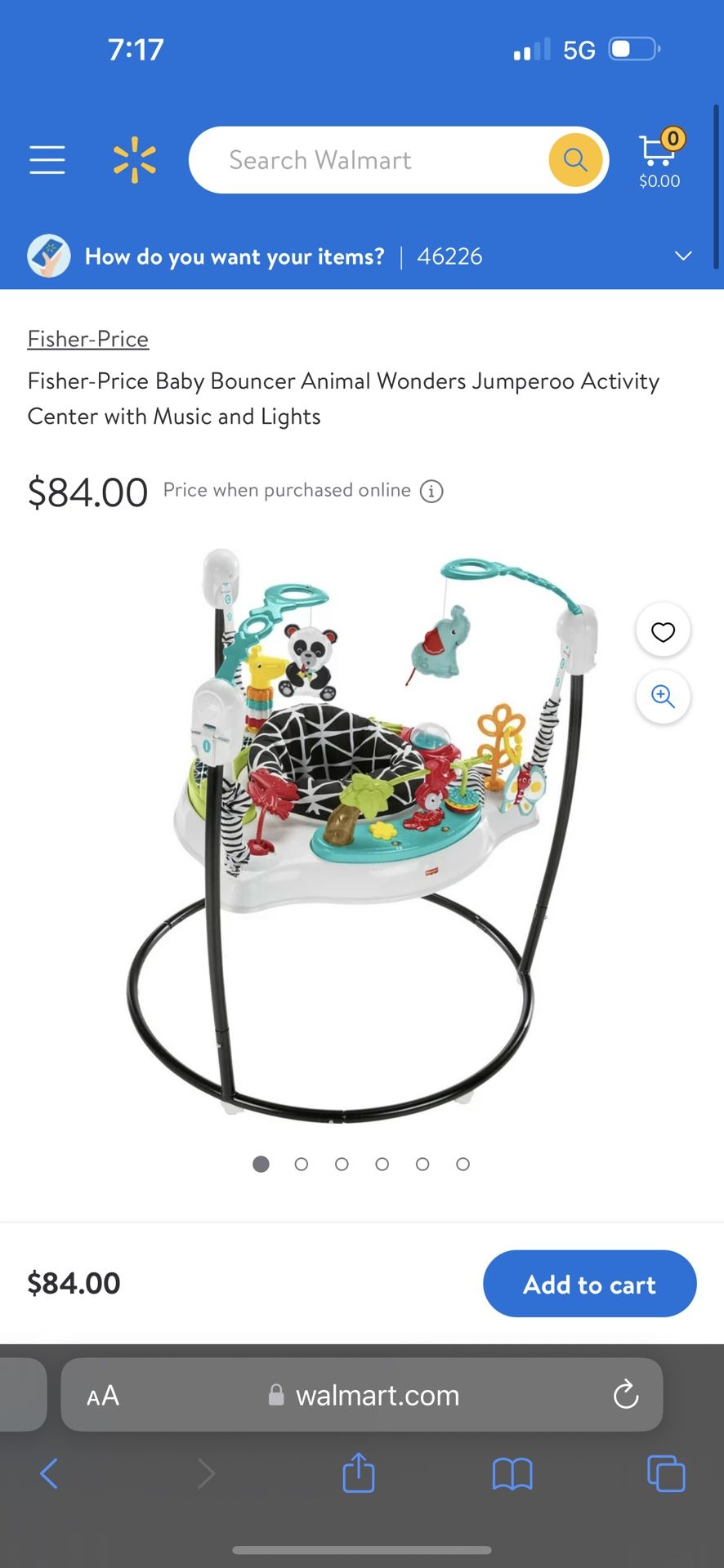 Fisher Price Baby Bouncer 