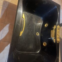 Jacuzzi Tub, Black And Gold $400