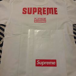 Men’s White And Red T Shirt