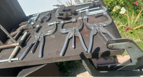 Set of 3 clamps