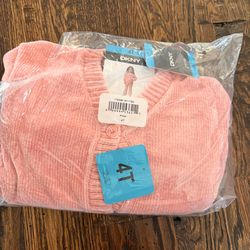 Brand new DKNY 4T girl set