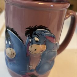 Disney Eyeore Winnie The Pool 3D Coffee Mug 16oz
