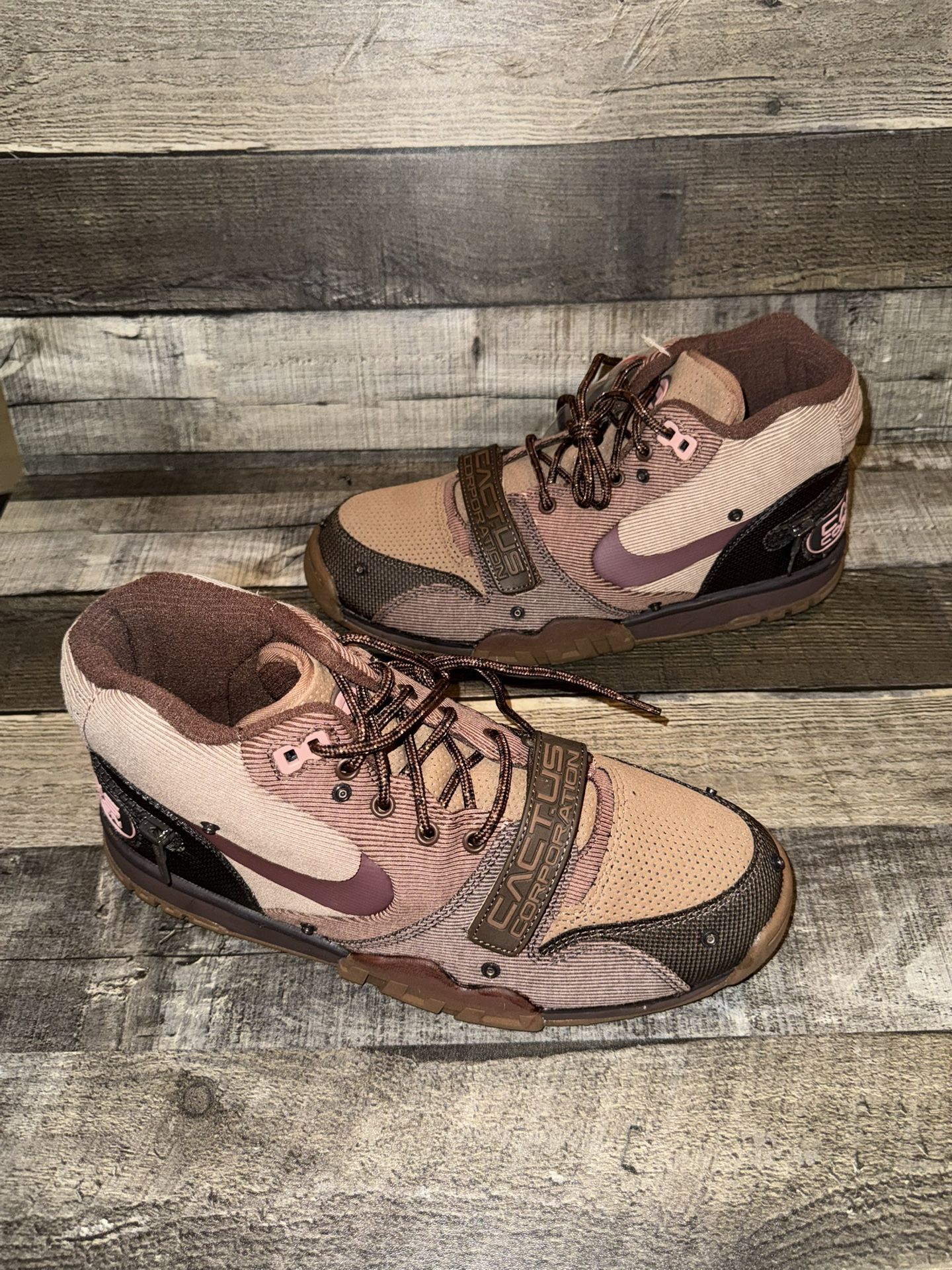 Nike Air Trainer 1 SP x Travis Scott Chocolate Men Sz 9