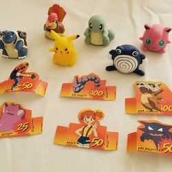 1999 Oddzon Pokémon Rolling Figures