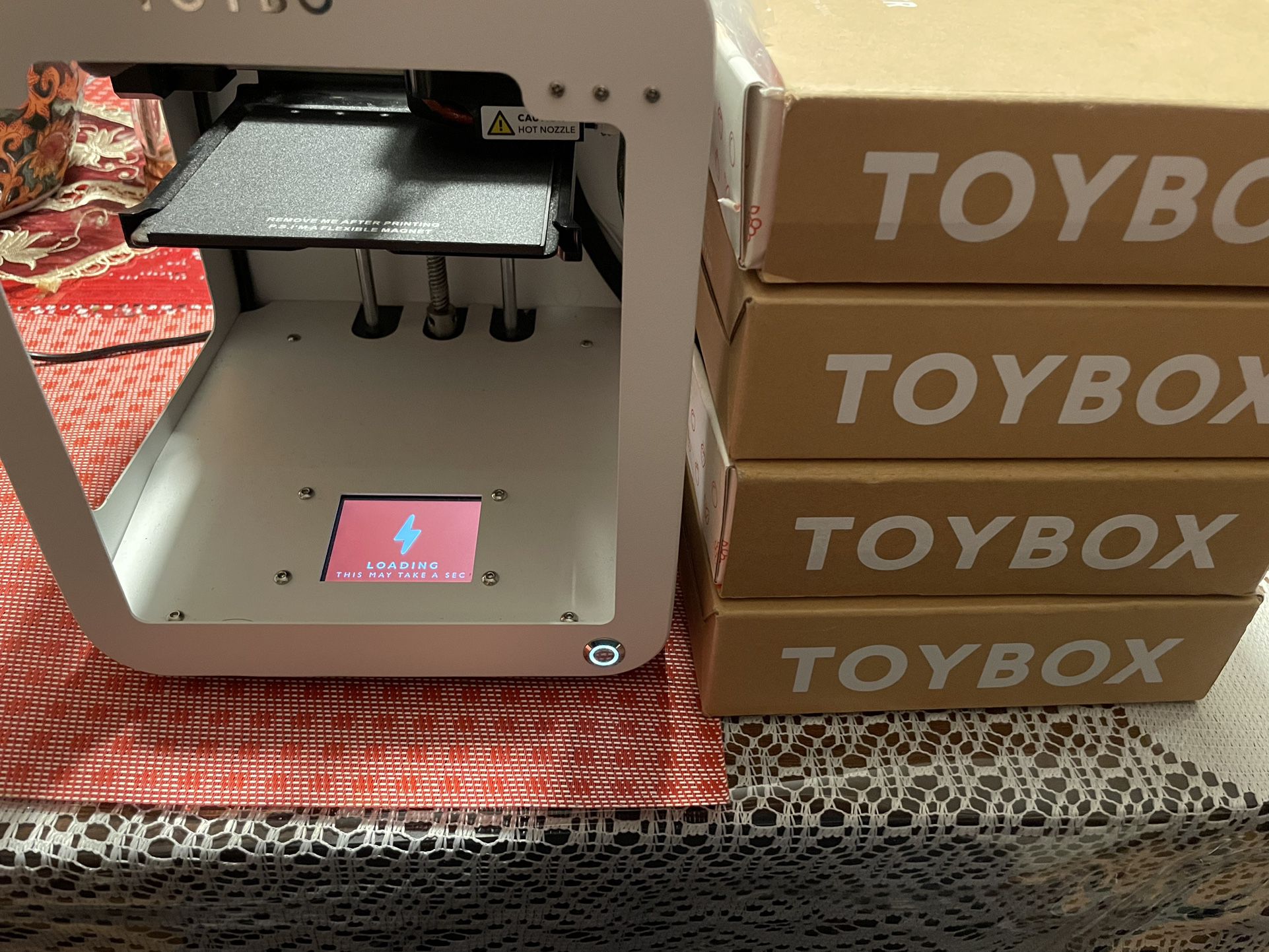 TOYBOX  3 D  Printer 