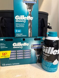 Gillette bundle  retails @ $45 +