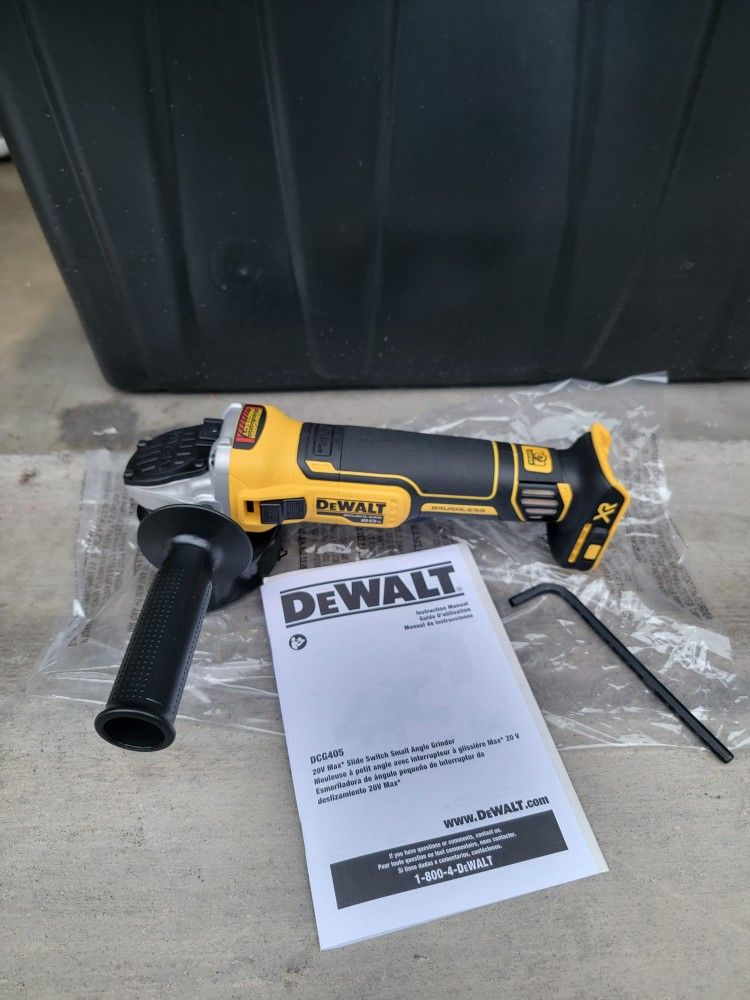 Dewalt 4 1/2" Grinder Brushless Xr 20v