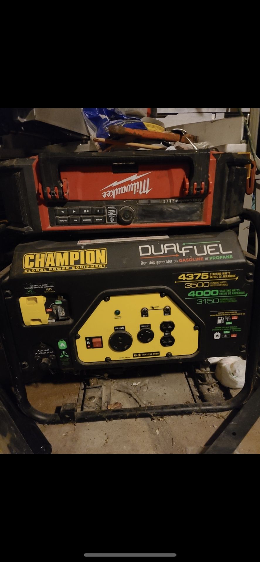 Gas & Propane Generator
