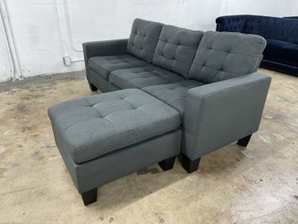 Beautiful Brand New Gray Sectional Couch / Sofa 🚚FREE DELIVERY 🚚 