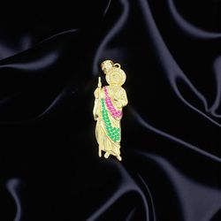 14KT 6.30g YELLOW GOLD SAN JUDAS PENDANT 