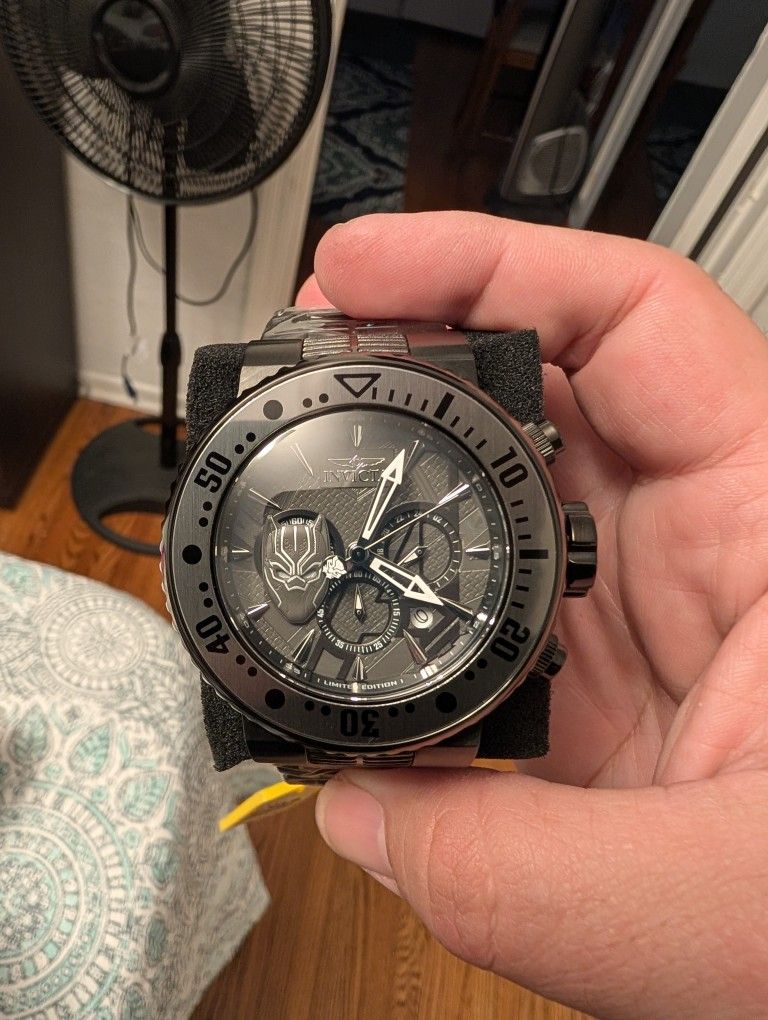 Invicta Black Panther Watch 