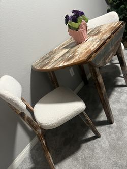 Table with two chair