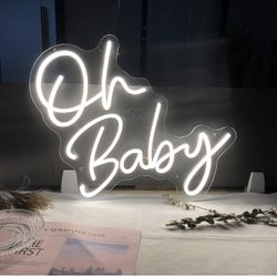 Oh Baby Neon Sign 