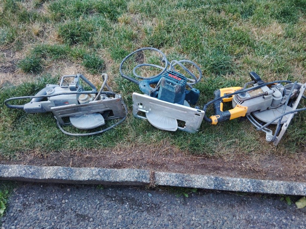 3 Skilsaw Good Conditions