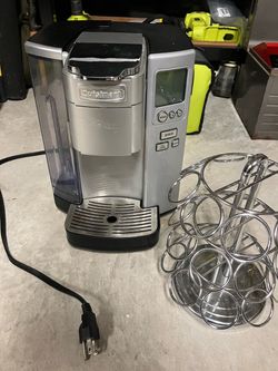 Cuisinart K-cup Coffee Maker and Pod Rack