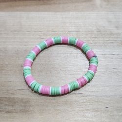 Clay Bead Bracelet