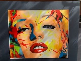 Marilyn Monroe Pop Art Oil Painting On Canvas