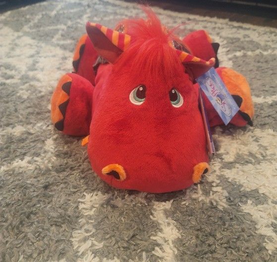 Stuffies Blaze The Red Dragon 