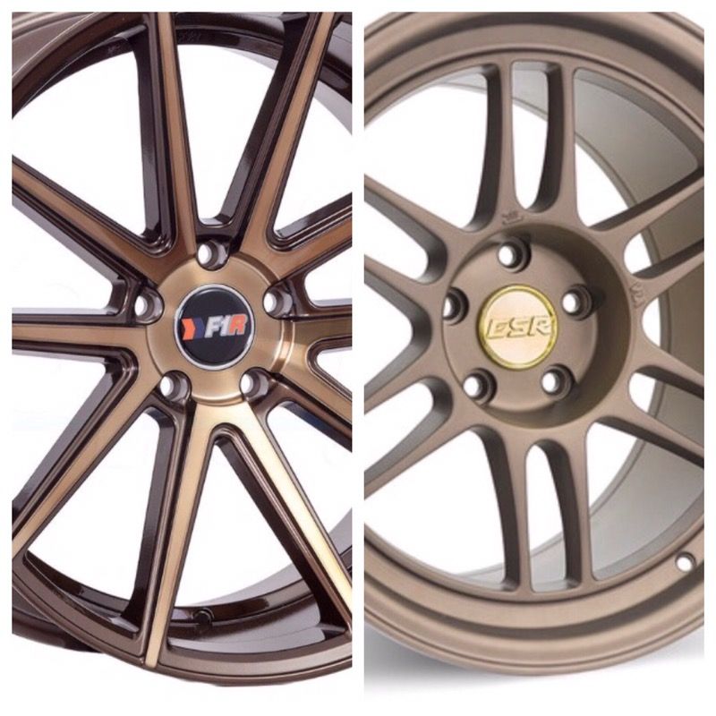 Bronze 18" Wheels fit 5x114 5x120 5x100 ( only 50 down payment/ no CREDIT CHECK)