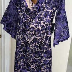 Purple Dress Size Small Or Medium 