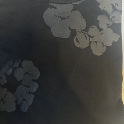 Black Monochrome Denim Tears Hoodie 