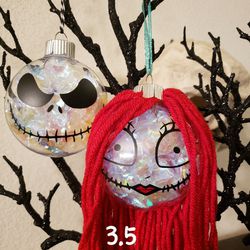 Jack & Sally Ornaments 