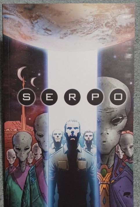 Serpo Comic Book Government Alien Jason Burns Paperback
