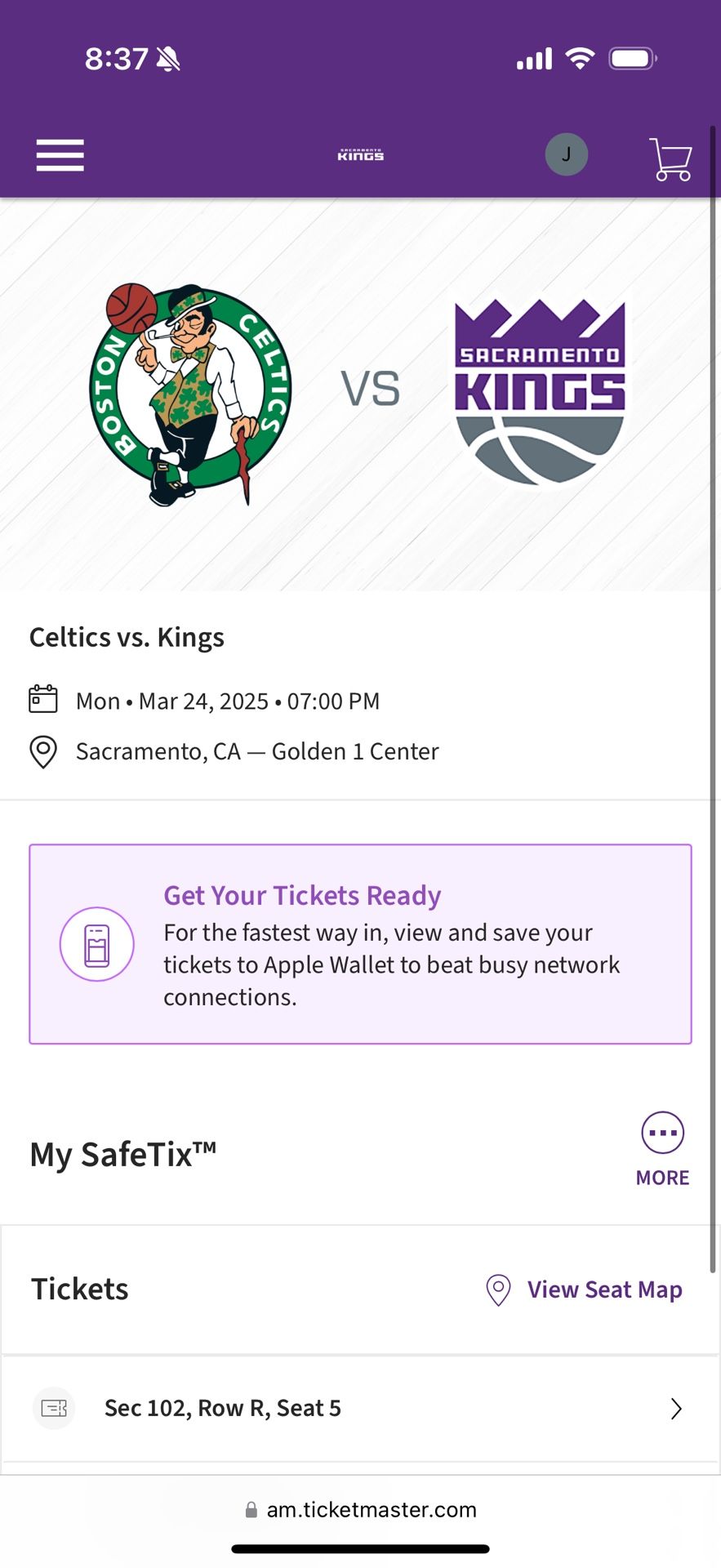 Sacramento Kings Tickets!