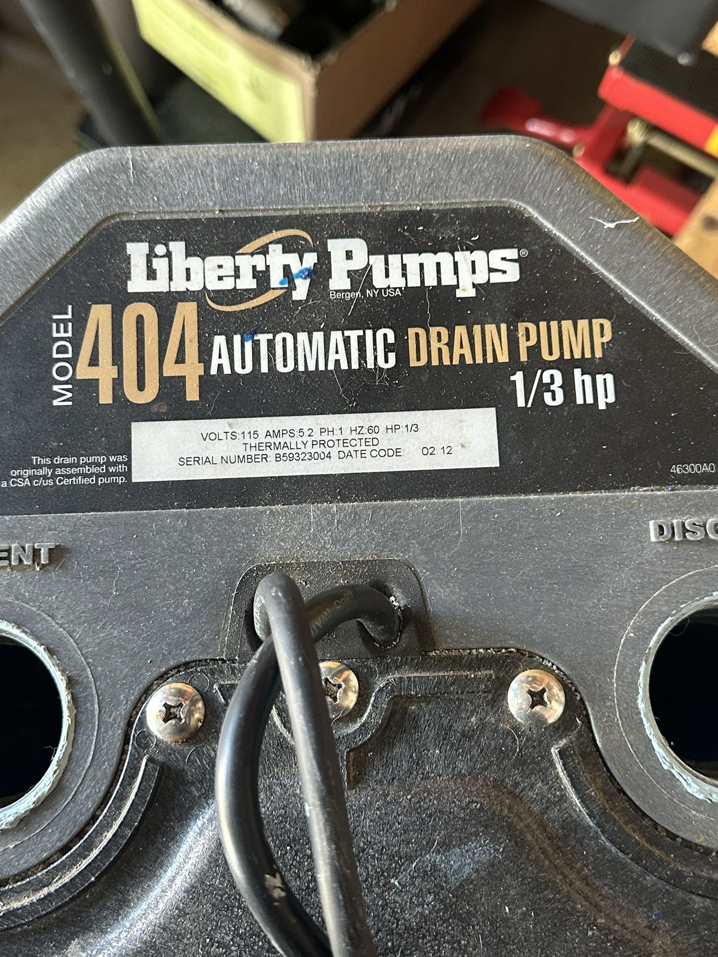 Drain Pump