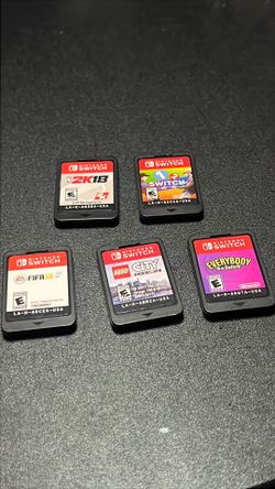 Nintendo Switch Games FIFA 18 nba 2k18 LEGO City Undercover everybody switch