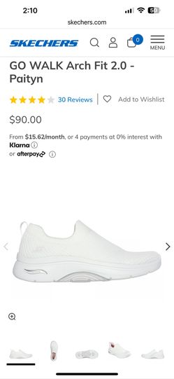 SKECHERS Size 7 GO WALK Arch Fit 2.0 -Paityn