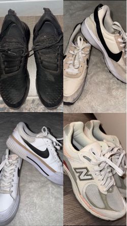 7y /8.5 women’s Nikes/new balance