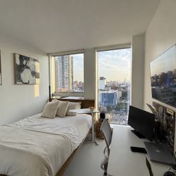 Queen Size Bed frame With Mattress
