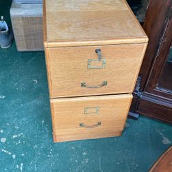 Wood File Cabinet With Lock