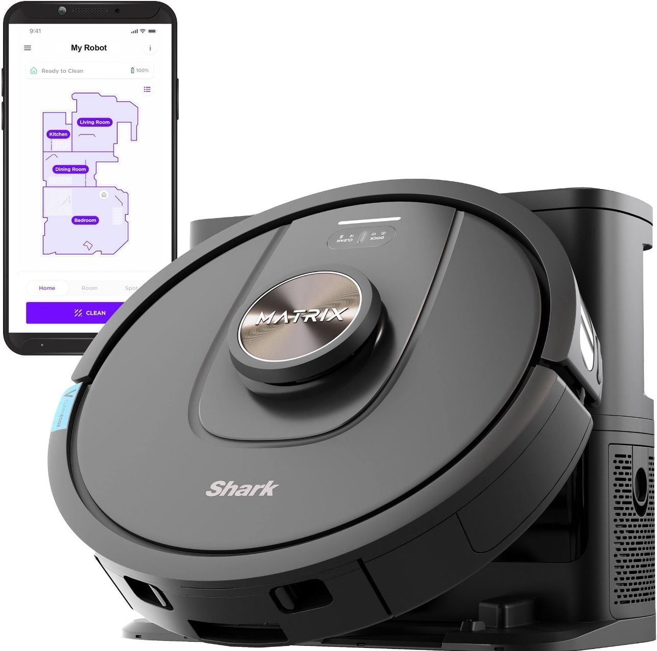🤖 NEW Shark Matrix RV2310 Robot Vacuum – RV2310DDUS – Series 3 / X3