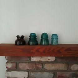 Antique Vintage Glass And Ceramic Insulators 