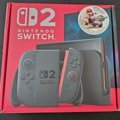 New Nintendo Switch 2 Bundle + Mario KART BUNDLE 