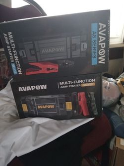 AVAPOW Multi-Function Jump Starter Bundle