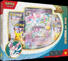 Pokémon TCG Sylveon ex Box 30th Celebration