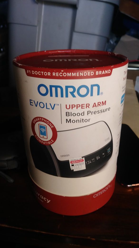 Omron upper arm blood pressure monitor