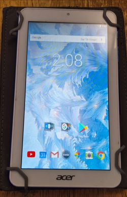 Acer Iconia 8in Android Tablet 16GB 1GB RAM Wi-Fi Blue/White Folio Case
