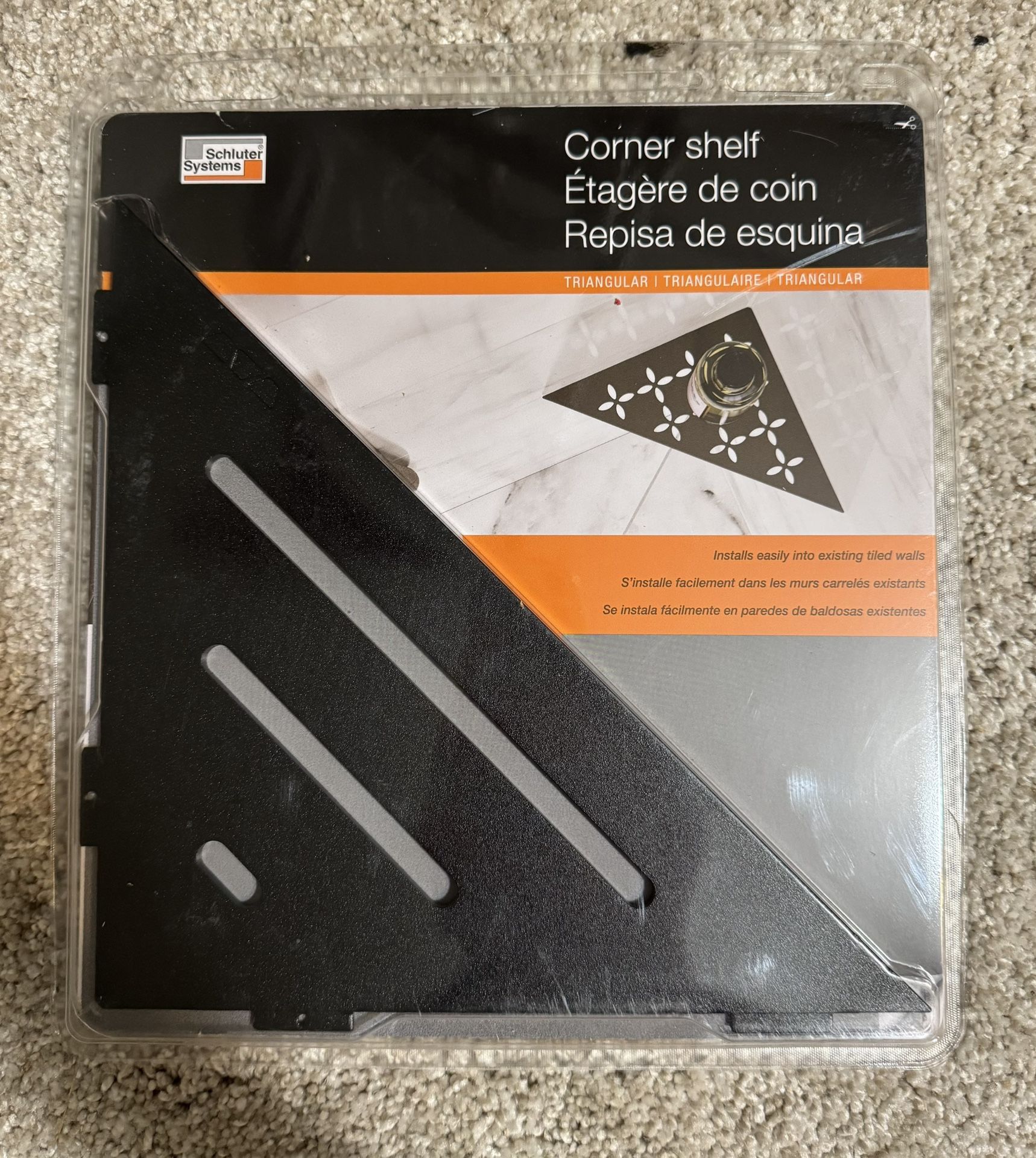 Schluter Systems Corner shelf