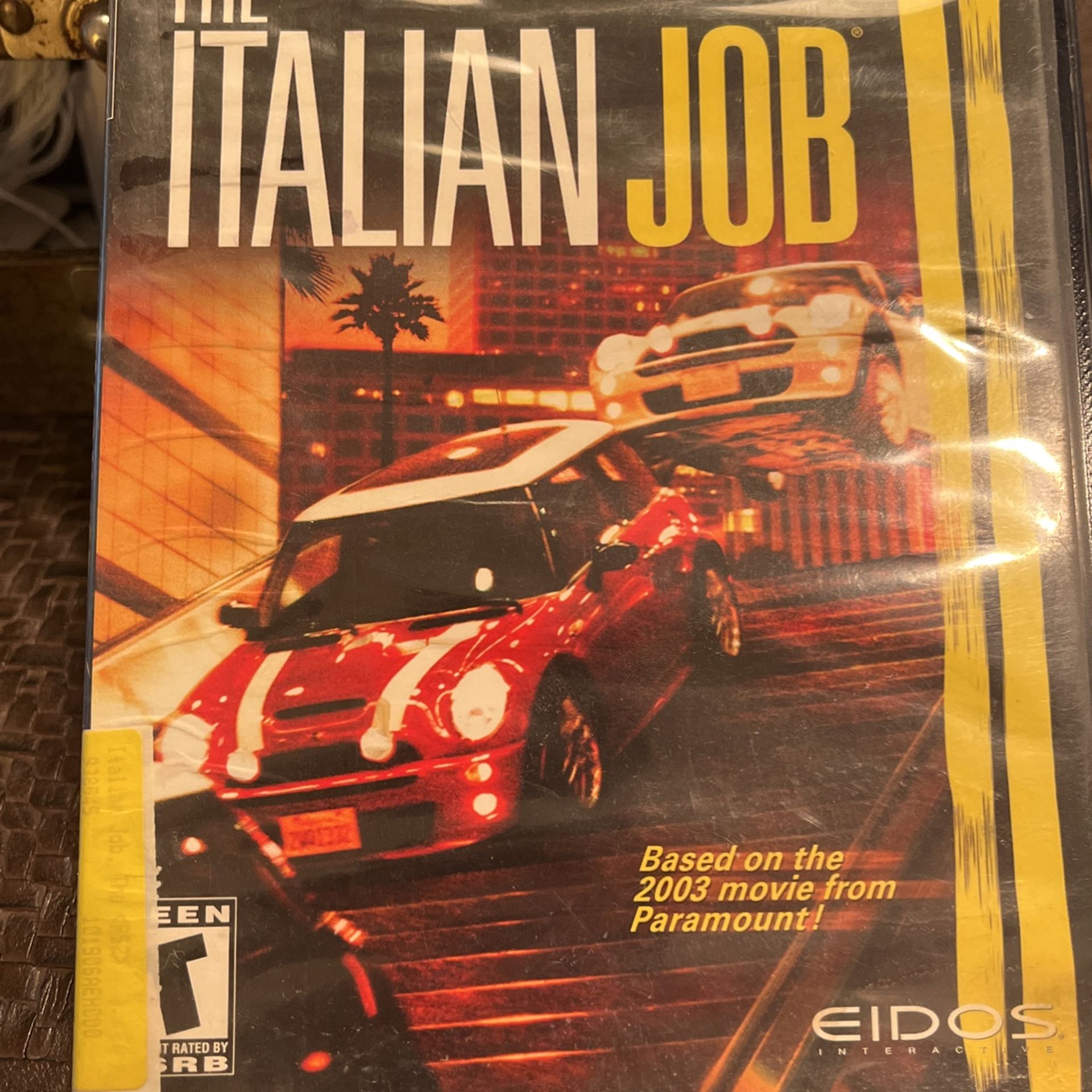 The Italian Job Sony PlayStation 2 (PS2) Game Black Label