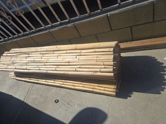 Bamboo patio fencing 6ft tall