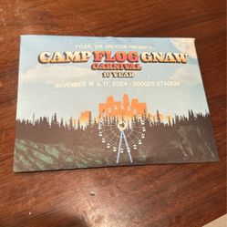 Camp Flog Gnaw Ticket 
