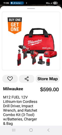 Milwaukee combo