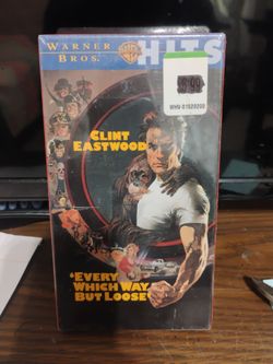 Every Which Way But Loose VHS Clint Eastwood