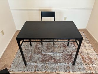 Dining table with 2 chairs