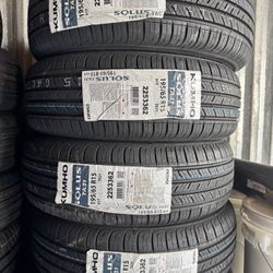 195/65/15 Kumho 4 Llantas Nuevas Instaladas Y Balanceadas 
